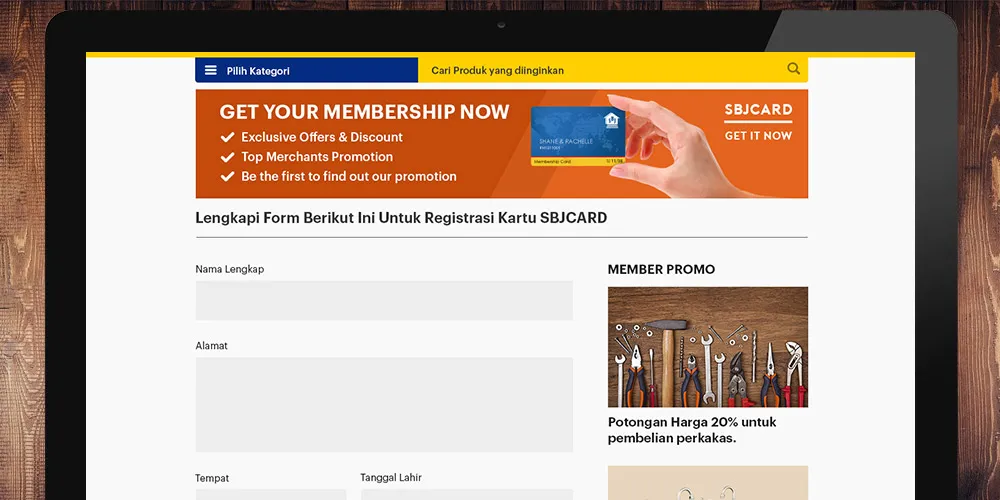 Super Bangun Jaya e-Commerce