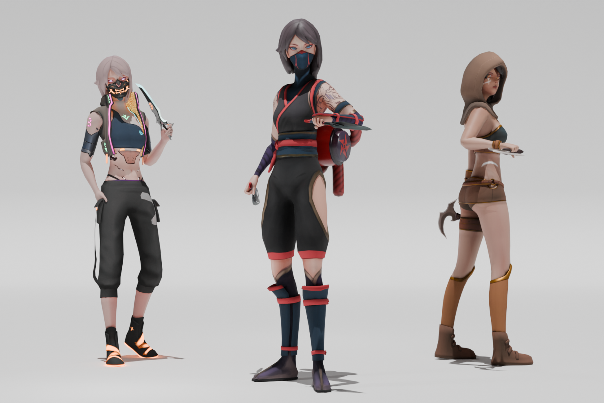 3D Characters - Ayaka