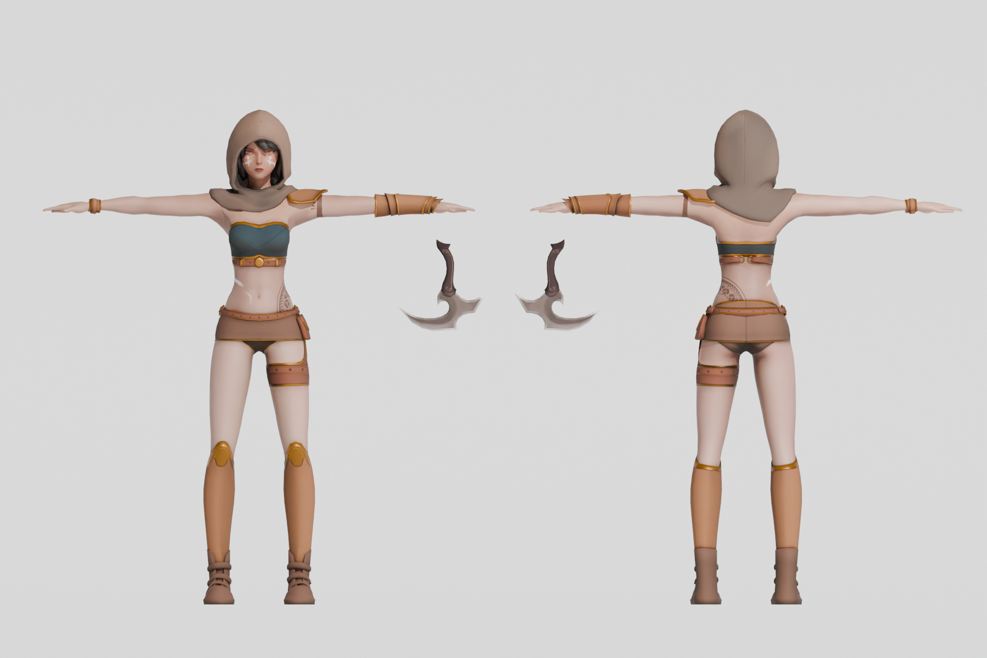3D Characters - Ayaka
