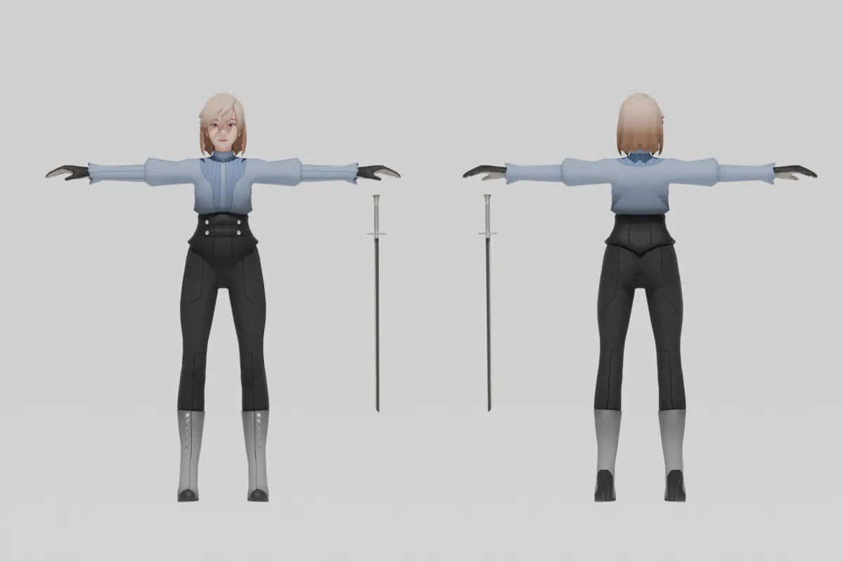 3D Karakter - Azumi
