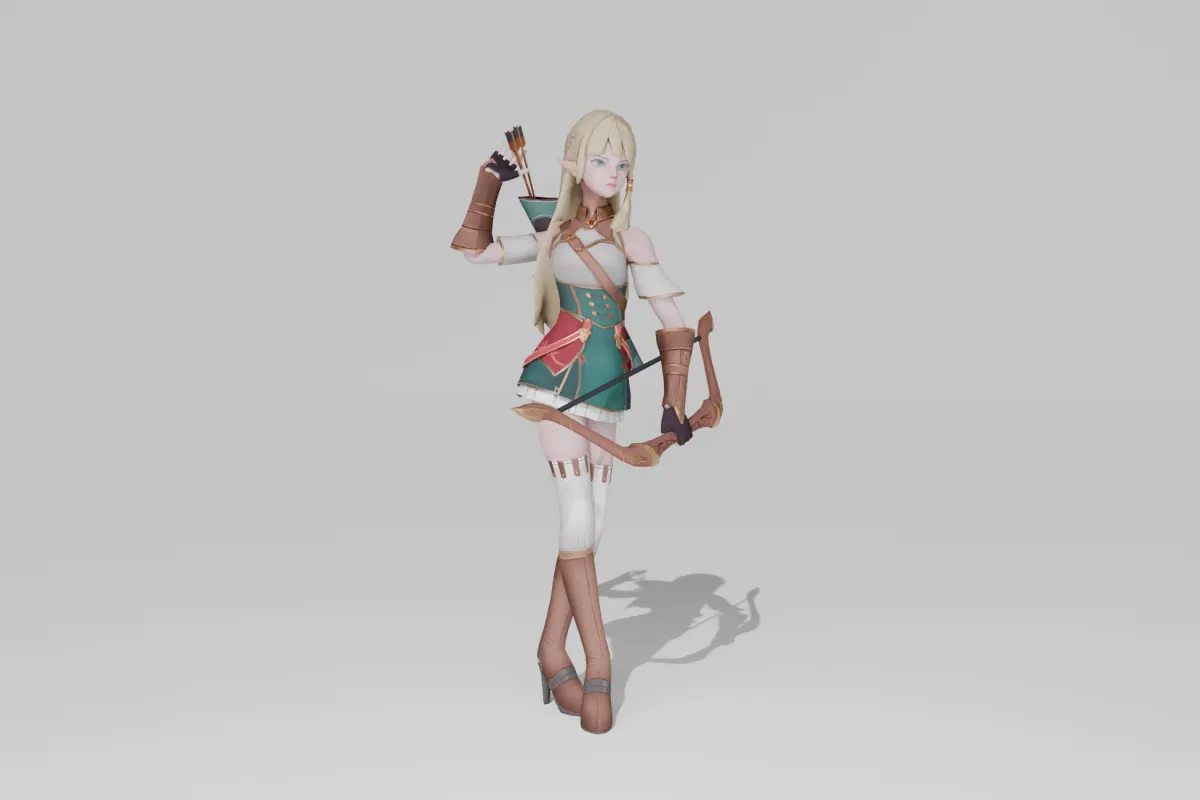 3D Character - Celycia