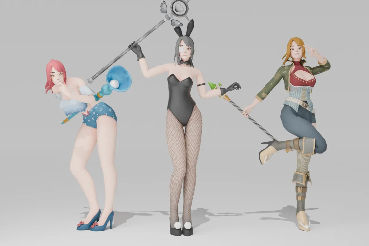 3D Character - Keyna