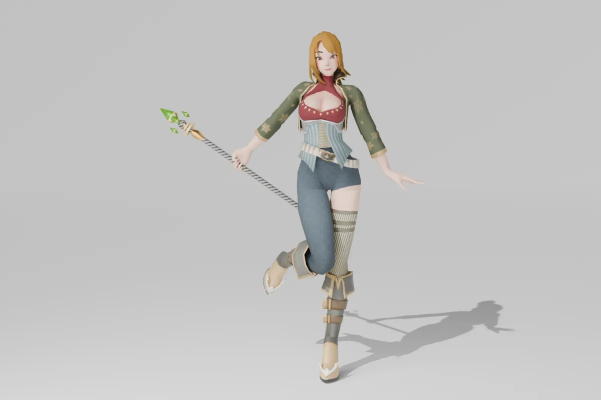 3D Character - Keyna