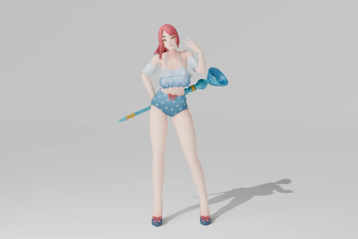 3D Character - Keyna
