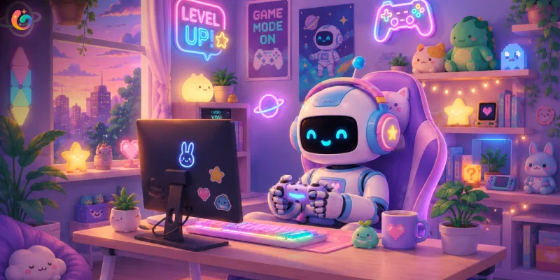 AI dalam Game Casual: Membuat Gameplay Sederhana Menjadi Lebih Menarik