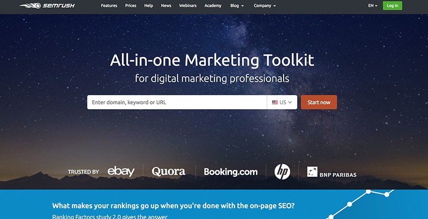 SEO Tools SEMRush