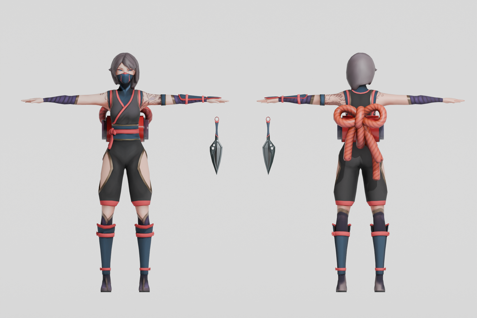 3D Characters - Ayaka