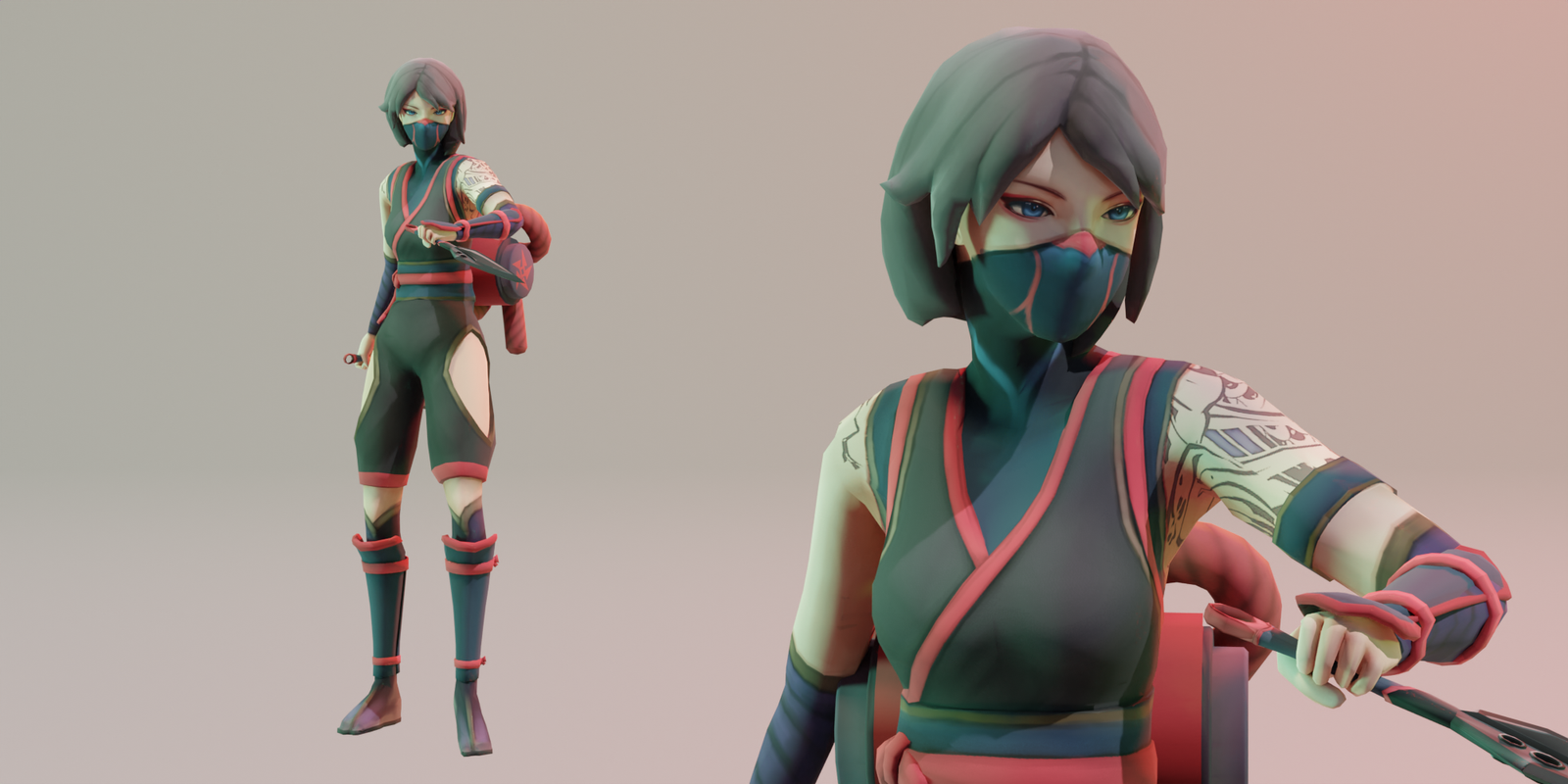 3D Characters - Ayaka