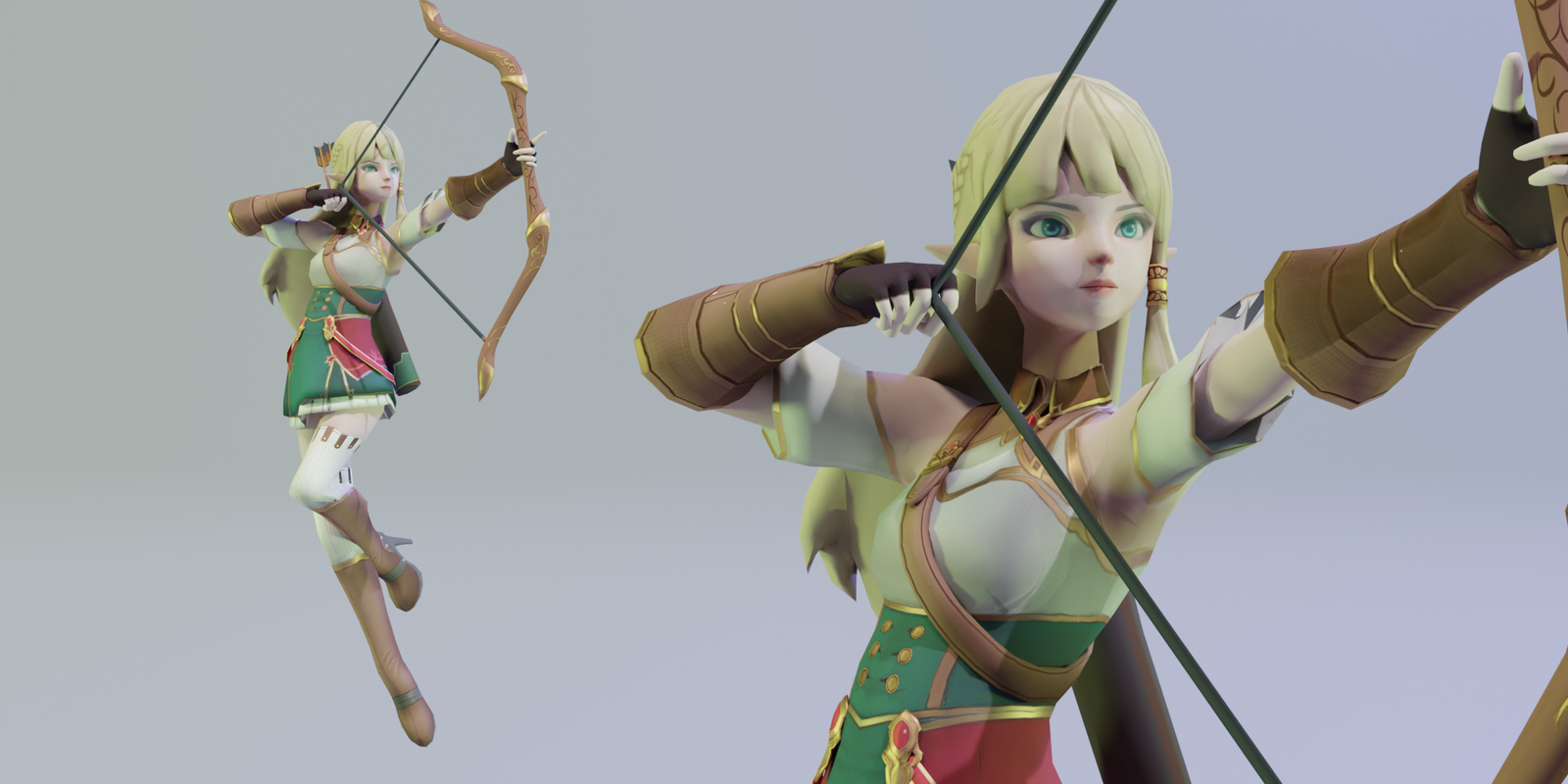 3D Characters - Celycia