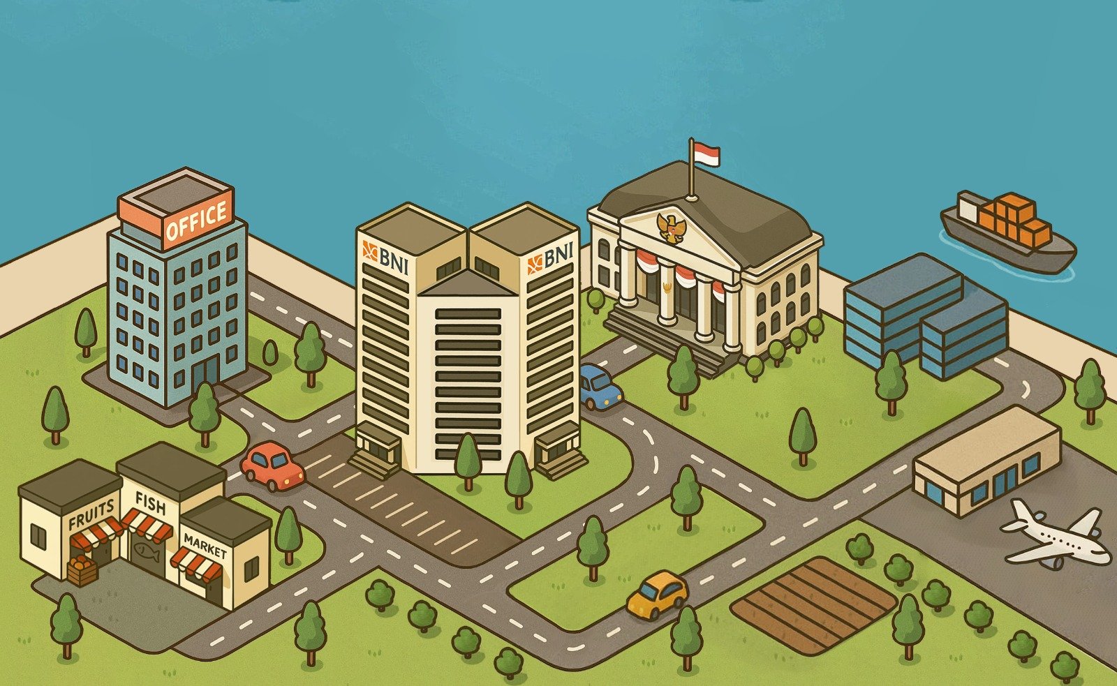Ilustrasi Kota