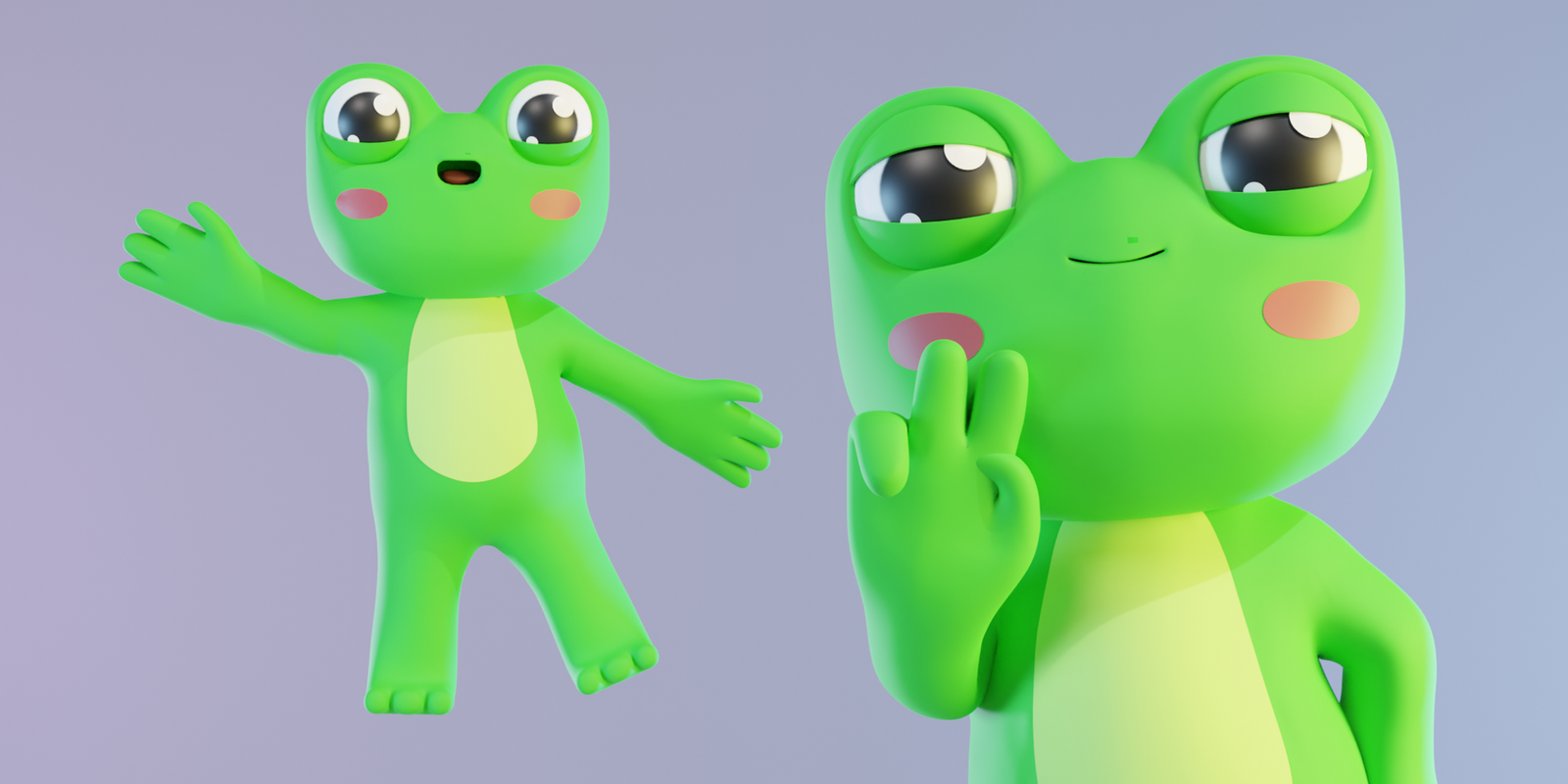 3D Frog