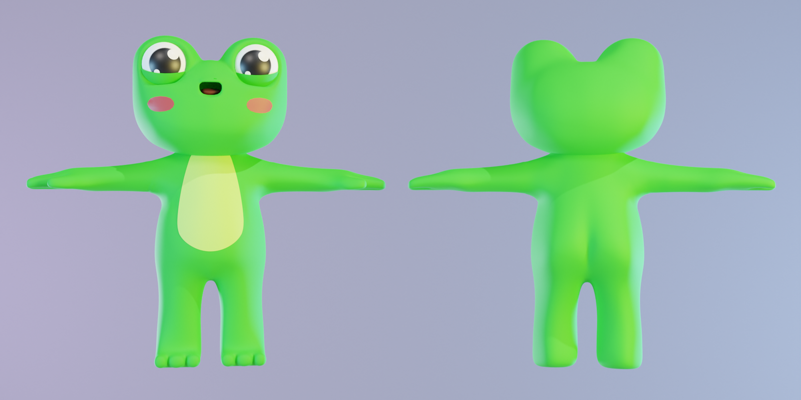 3D Frog